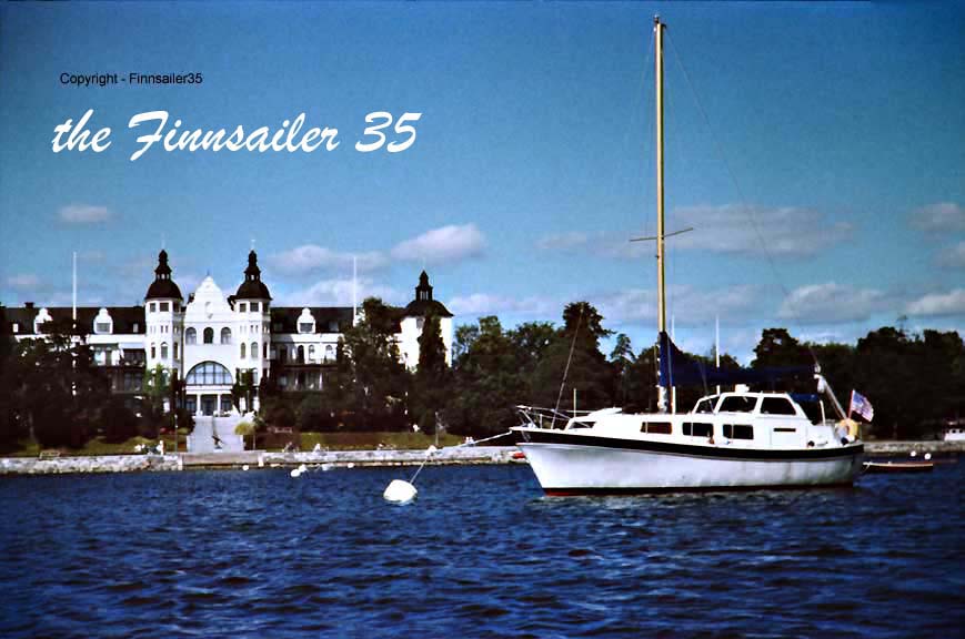  The Finnsailer 35 at the Royal Swedish Yacht Club near Stockholm